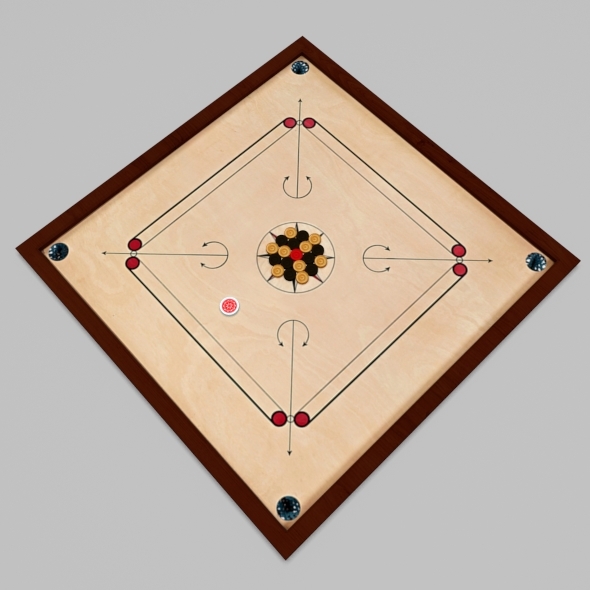 Carrom Board by cbajaj 3DOcean